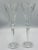 Glass Waterford Crystal 12 Days of Christmas #1 Partridge in a Pear Tree Champagne 2pc For Sale - Image 7 of 10
