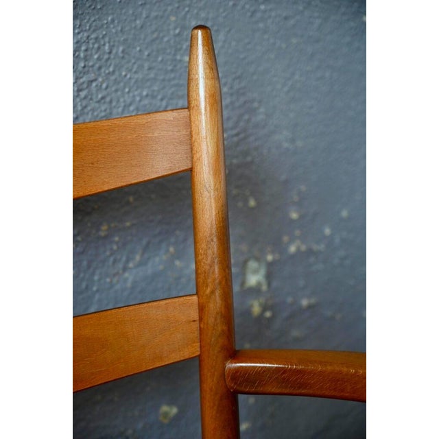Beige Scandinavian Dining Chair, 1960s For Sale - Image 8 of 15