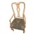 Country French Hand - Painted Accent Chair For Sale