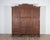 Brown French Solid Walnut Bookcase with Carved Columns, Late 19th Century For Sale - Image 8 of 16