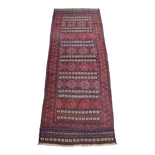 Adreskan Handmade Kilim Rug Runner For Sale
