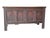 Brown English Carved Oak Four-Panel Chest, 1680 For Sale - Image 8 of 8