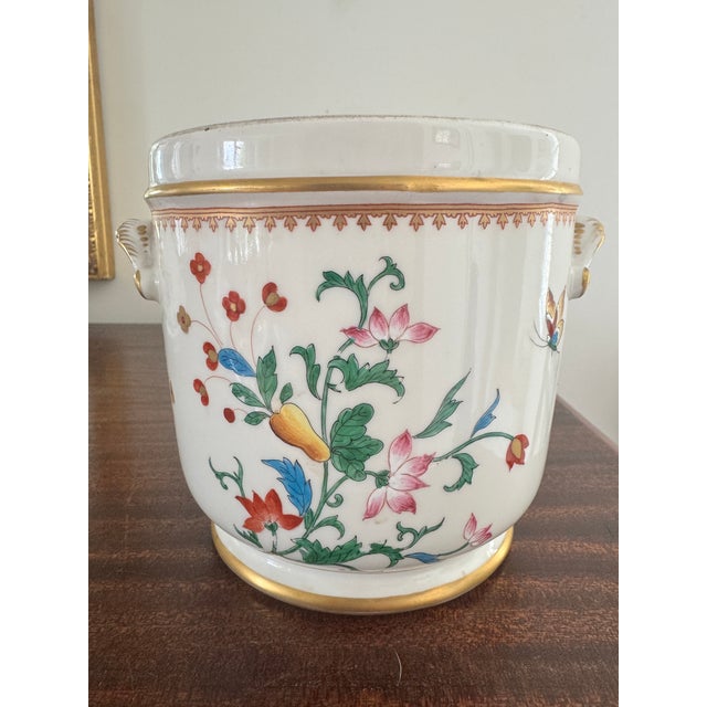 20th Century Porcelain De Paris Tiffany Cachepot For Sale In Pittsburgh - Image 6 of 12