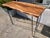 Wood Tree Trunk Slab Console For Sale - Image 11 of 11