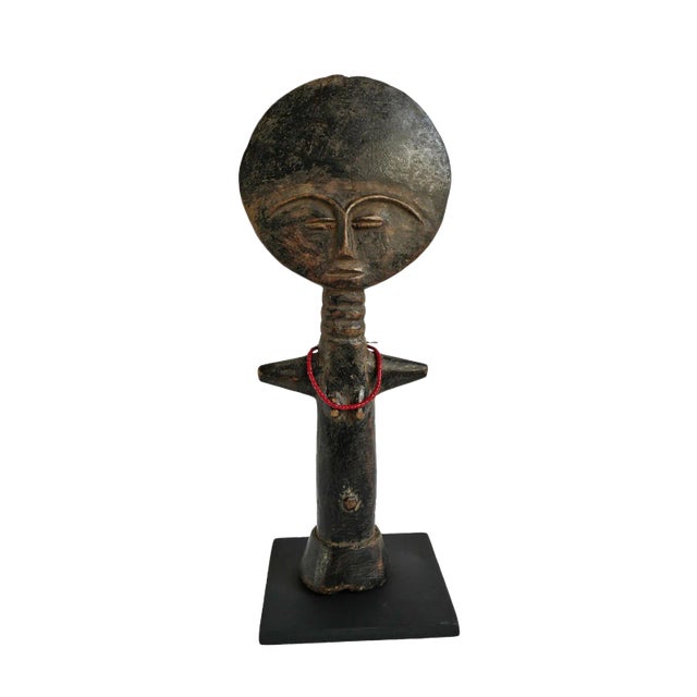 Early 20th Century Ashanti Ghana Fertility Doll For Sale
