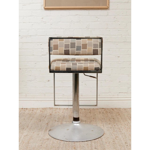 Mid 20th Century Pair of Retro Stools For Sale - Image 9 of 12