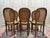 Vintage Louis XVI Medallion Chairs in Caning, 1990s, Set of 6 For Sale - Image 3 of 10