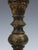 French Painted Wood Altar Candlesticks, 1780, Set of 2 For Sale - Image 12 of 13