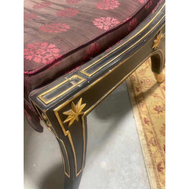 French Empire Style Occasional Chair by Brunovan Inc. For Sale - Image 13 of 18