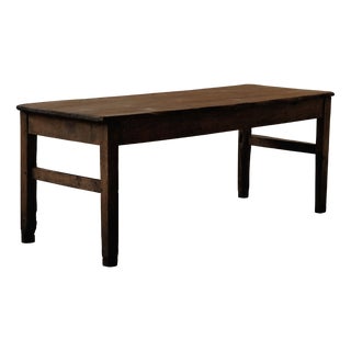 Antique French Farm Table in Wood, 1890s For Sale