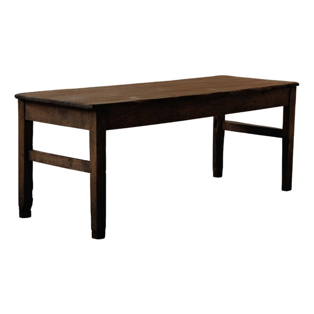Antique French Farm Table in Wood, 1890s For Sale