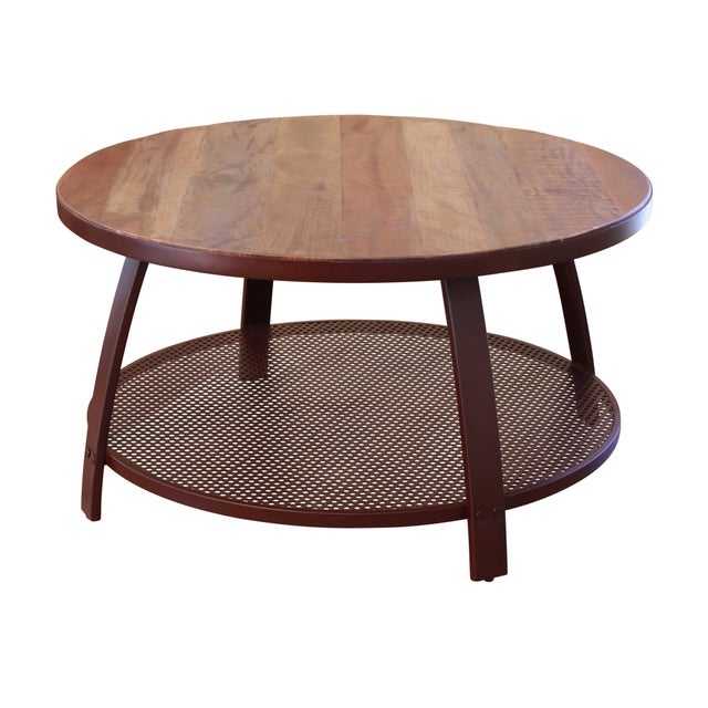 Bayshore Round Coffee Table For Sale - Image 4 of 5