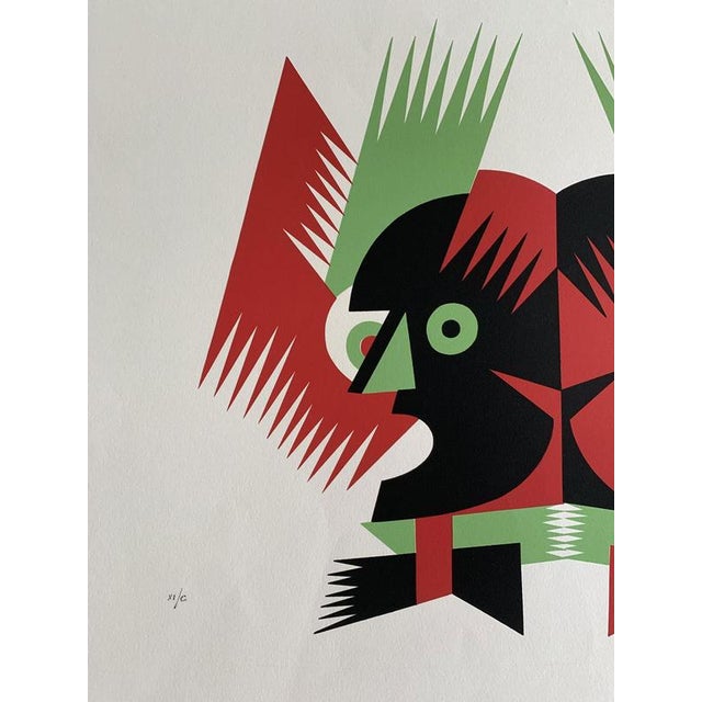 Fortunato Depero, The Twins, Multi-Colored Print on Paper, 1974 For Sale - Image 11 of 18