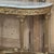 19th Century French Louis XVI Giltwood Carrara Marble Top Demilune Console For Sale - Image 9 of 18