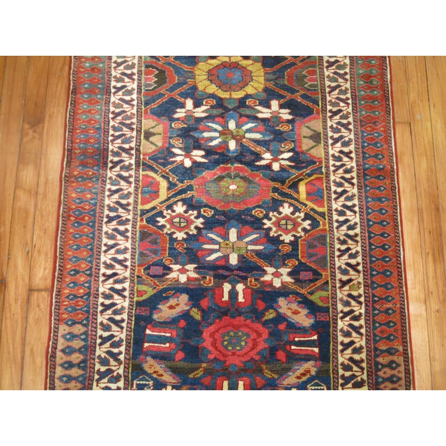 Varamin Northwest Antique Persian Runner For Sale - Image 10 of 18