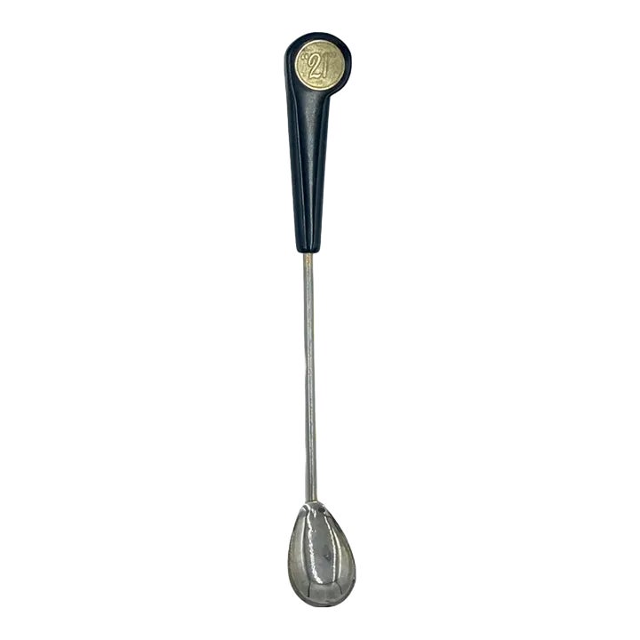 Vintage the "21" Club New York Nyc Restaurant Cocktail Spoon Stirrer