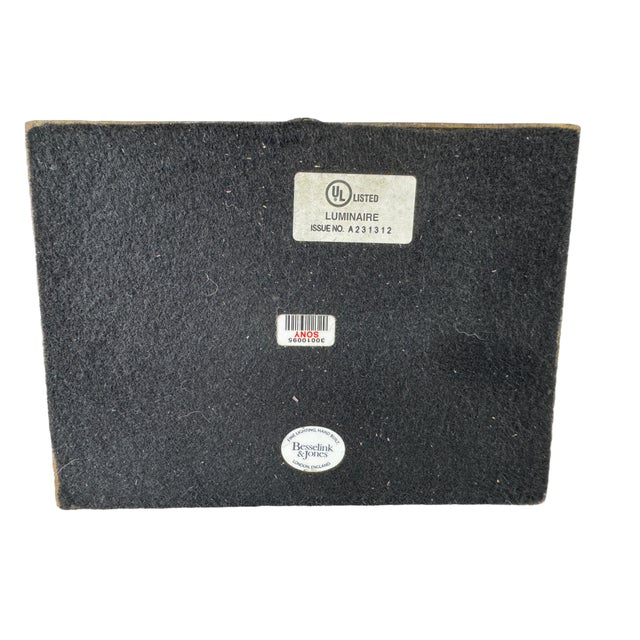 Metal Besselink & Jones Double Arrow Bankers Lamp For Sale - Image 7 of 7