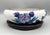 Large Cloisonné Floral Bowl With Peony Motif on Carved Wood Stand — Chinoiserie / Asian Traditional For Sale - Image 13 of 18