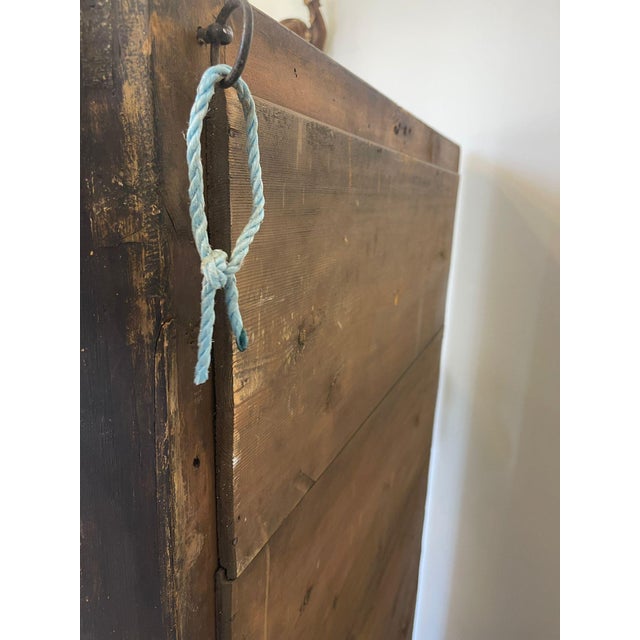 Biedermeier Mirror in Walnut Veneer For Sale - Image 14 of 17