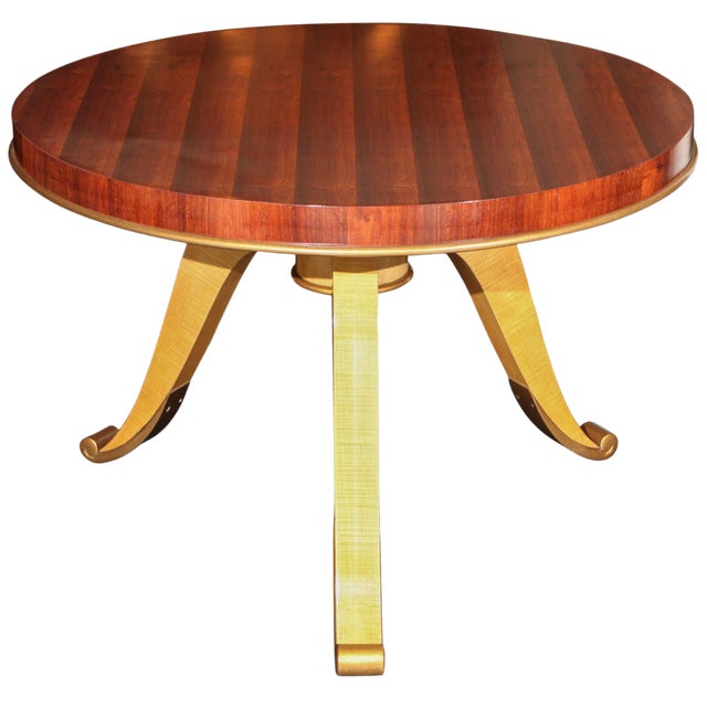French Rosewood Coffee Table/Continental Table For Sale