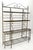Mid-Century Modern Vintage Steel & Brass Baker's Rack MINT For Sale - Image 3 of 17