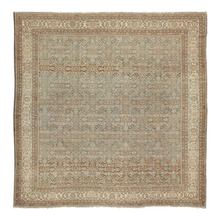 Antique Persian Malayer Rug With Ornate Colorful Floral Geometry - Rug & Kilim For Sale