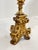Tall 18th Century Italian Baroque Giltwood Altar Candlestick Table Lamp For Sale - Image 4 of 13