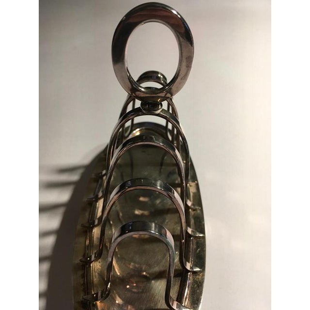Late 18th Century Regency Sterling Silver Toast Rack, England, 1790 For Sale - Image 10 of 17