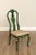 Karges Rococo Style Green and Gold Set of 12 Dining Chairs For Sale - Image 9 of 12