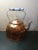 Metal 1980s Gorgeous VTG Copper Old Dutch Style Kettle W Delft Porcelain Handle From Korea For Sale - Image 7 of 7