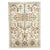 21st Century Afghan Sultanabad Wool 6x9 Ivory, Taupe, Blue & Red Handmade Area Rug #9902774 For Sale