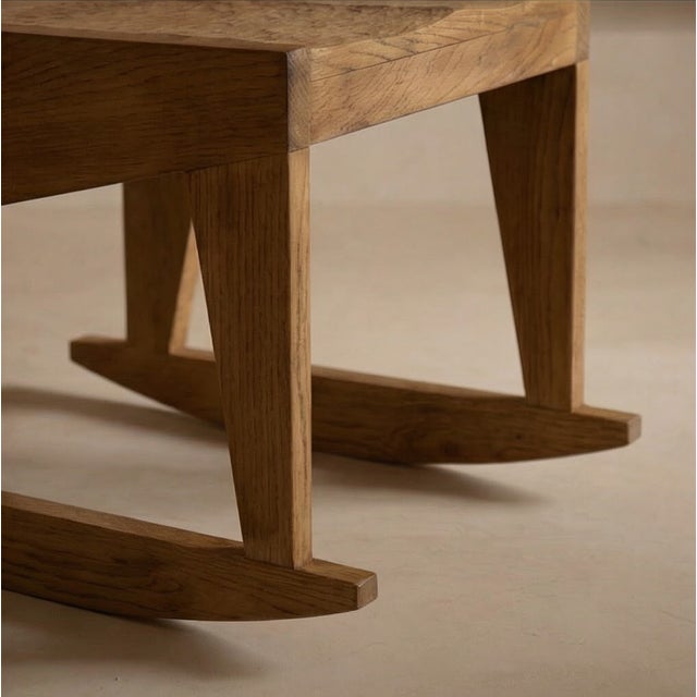 Contemporary Rockin Rocking Chair by Marc Geneix Design For Sale - Image 3 of 5