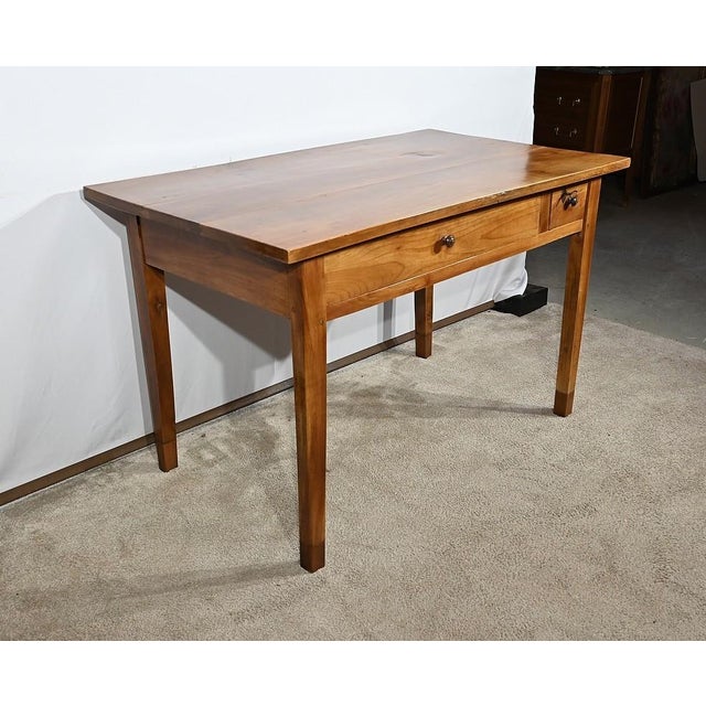 Bureau Desk in Cherrywood, Late 19th Century For Sale - Image 3 of 18