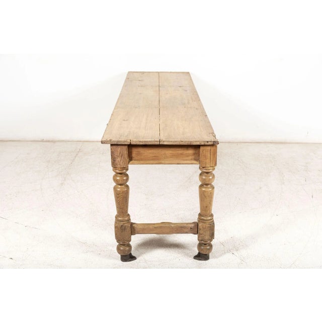 Large 19th Century Welsh Pine Post Office Sorting Table For Sale - Image 3 of 14