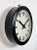 1950s Industrial German Black Factory Wall Clock, 1950s For Sale - Image 5 of 17