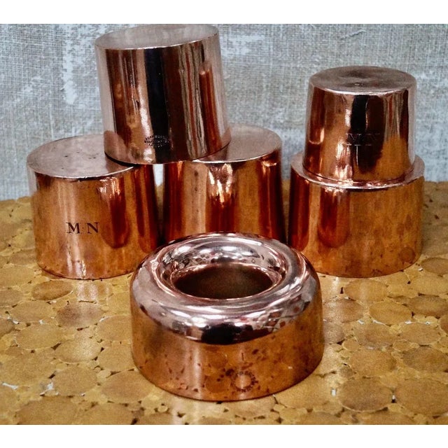 Victorian Copper Jelly Moulds, Set of 6 For Sale - Image 4 of 13
