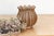 Large Carved Brown Marble Lotus Bowl For Sale - Image 9 of 9
