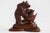 Wood Antique Black Forest Swiss Bear Adjustable Bookshelf, 1880 For Sale - Image 7 of 12