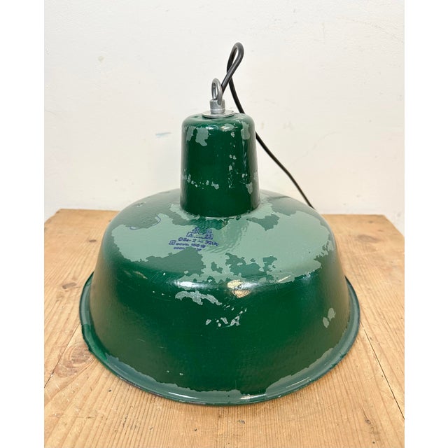 Industrial Factory Pendant Lamp, 1960s For Sale - Image 11 of 16
