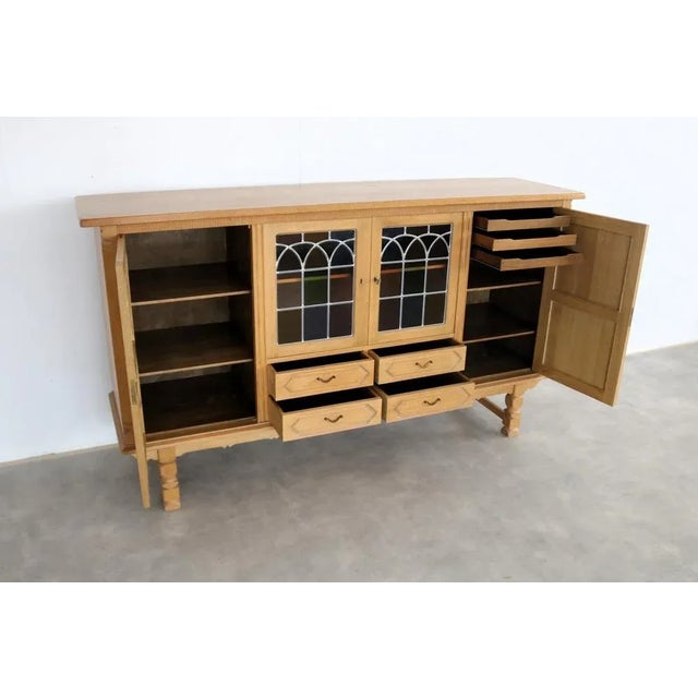 Danish Brutalist Sideboard, 1960s For Sale - Image 6 of 12