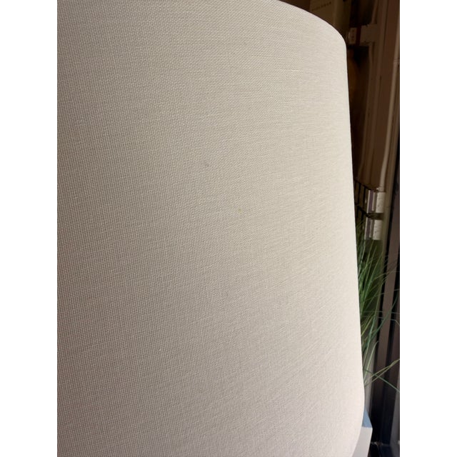 Early 21st Century Made Goods Rattan Table Lamp For Sale - Image 5 of 6