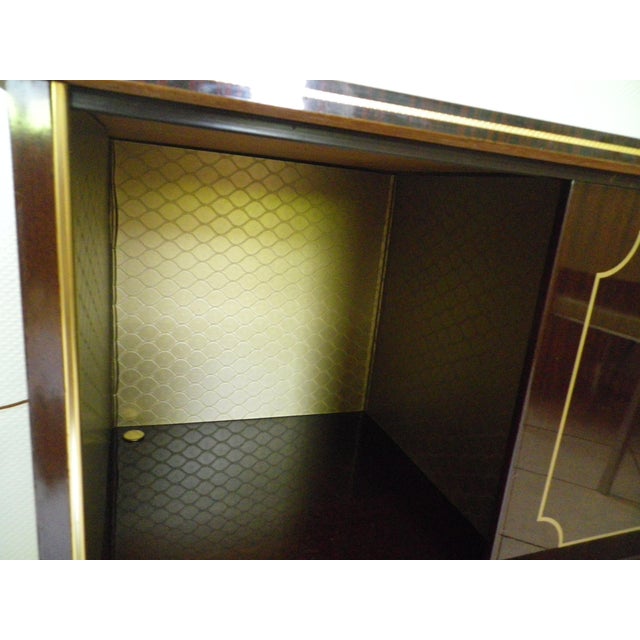 Illuminated Bar Cabinet in Lacquered Wood, 1960s For Sale - Image 13 of 18