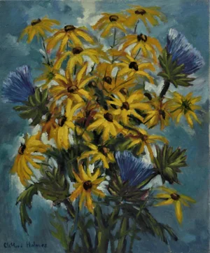 Clifford Holmes, Flowers, Circa 1950