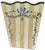 2000 - 2009 Hand-Painted Wooden Wasetbasket With Romantic Floral Swags, Bows and Stripes by Jane Keltner For Sale - Image 5 of 11