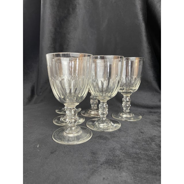 Baccarat Médicis Glasses, Late 19th Century, Set of 6 For Sale - Image 9 of 17