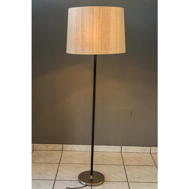 Adjustable Floor Lamp with Fabric Shade by J. T. Kalmar for J.T. Kalmar, Vienna, 1950s For Sale - Image 6 of 16