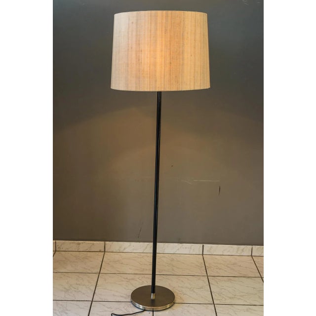 Adjustable Floor Lamp with Fabric Shade by J. T. Kalmar, Vienna, 1950s For Sale - Image 6 of 16