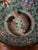 Chinese Antique Chinese Cloisonne Top Round Jardiniere Stand Two Fish Motif For Sale - Image 3 of 12