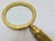 Metal Mid-Century Brass Letter Opener and Magnifying Glass For Sale - Image 7 of 9