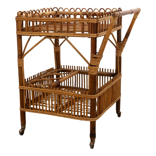 Bamboo Trolley, 1960s For Sale